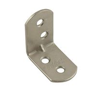 Уголок-кронштейн 2х30 мм, скруглённый, цинк, 9507*** Уголок-кронштейн 2х30 мм, скруглённый, цинк, 9507***