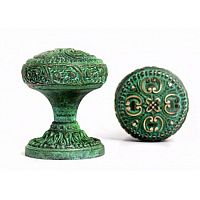 Ручка MANZZARO ART 100 AG цвет старая бронза,green Ручка MANZZARO ART 100 AG цвет старая бронза,green