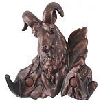 Крючок "Горный архар" патина бронза Крючок "Горный архар" патина бронза