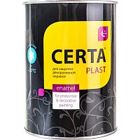 Эмаль "CERTA-PLAST" с молотковым эффектом вишня (0,8кг) PLM00095 Эмаль "CERTA-PLAST" с молотковым эффектом вишня (0,8кг) PLM00095