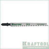 Пилки T101B для эл. лобзика по дереву, ДСП, ДВП, чистый рез, KRAFTOOL, EU 159511-2.5-S5*** Пилки T101B для эл. лобзика по дереву, ДСП, ДВП, чистый рез, KRAFTOOL, EU 159511-2.5-S5***