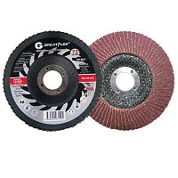 Круг лепестковый торцевой 125х22,2 мм, Р40 (72 лепестка), GREATFLEX, 71-12540*** Круг лепестковый торцевой 125х22,2 мм, Р40 (72 лепестка), GREATFLEX, 71-12540***