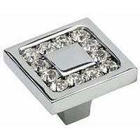 Ручка кнопка эксклюзивная коллекци латунь с кристаллом Swarovski глянцевый хром, 0771-005-2 Ручка кнопка эксклюзивная коллекци латунь с кристаллом Swarovski глянцевый хром, 0771-005-2