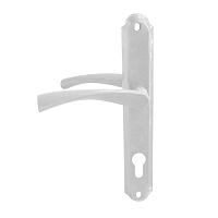 Ручка  на планке РДП-1-023-85Ц  БЕЛЫЙ,цилиндр /15/