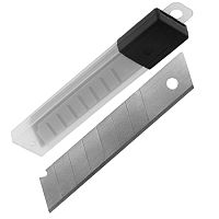 Лезвия сегментированные, 18 мм (10 шт,), в боксе, STAYER "STANDARD", 09150-S10 Лезвия сегментированные, 18 мм (10 шт,), в боксе, STAYER "STANDARD", 09150-S10