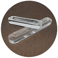 Стекло рифленое №6 (250х34х17мм) Стекло рифленое №6 (250х34х17мм)