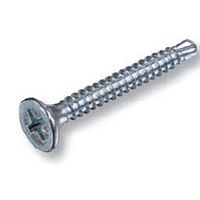 Саморез оконный, белый цинк, сверло 3,5х25 частая резьба /500/ Саморез оконный, белый цинк, сверло 3,5х25 частая резьба /500/
