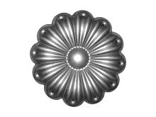 Цветок штампованный 60х1 мм SK23.07.3 Цветок штампованный 60х1 мм SK23.07.3