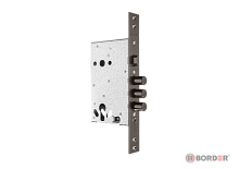 Замок врезной "BORDER" G 4-3 Э черный никель, 79084 Замок врезной "BORDER" G 4-3 Э черный никель, 79084