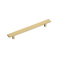 372160MP35 Ручка скоба современная классика, матовое золото 160 мм BRASS 372160MP35 Ручка скоба современная классика, матовое золото 160 мм BRASS