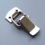 Замок-защелка (лягушка) L=30 мм, никель /40/ Замок-защелка (лягушка) L=30 мм, никель /40/