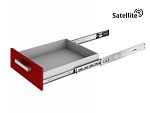 Направляющие шариковые 300х45 мм, усиленные с доводчиком, Boyard Satellite, DB4505Zn/300 Направляющие шариковые 300х45 мм, усиленные с доводчиком, Boyard Satellite, DB4505Zn/300