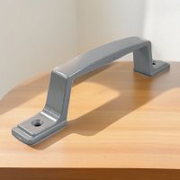 Ручка-скоба оконная РС-80-С серый металлик (50) Ручка-скоба оконная РС-80-С серый металлик (50)