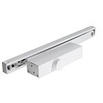 Доводчик DOORLOCK DL100S EN3 (40-65 кг) скольз.тяг. функция Hold Open, мороз. до -45, белый 75514 Доводчик DOORLOCK DL100S EN3 (40-65 кг) скольз.тяг. функция Hold Open, мороз. до -45, белый 75514