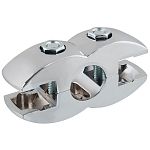 Держатель двойной для панели R-7А (без пласт. вкладышей), (75), 15108/15091/15090 Держатель двойной для панели R-7А (без пласт. вкладышей), (75), 15108/15091/15090