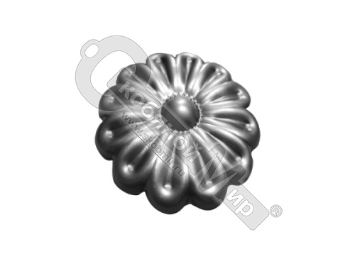 Цветок штампованный с шариком №1 70х1 мм ЦВшт 06.01.70 (М) Цветок штампованный с шариком №1 70х1 мм ЦВшт 06.01.70 (М)