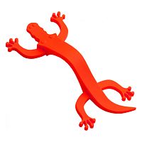 Ручка скоба детская коллекция крокодил 96 мм красный BRASS, 450096ST09 Ручка скоба детская коллекция крокодил 96 мм красный BRASS, 450096ST09