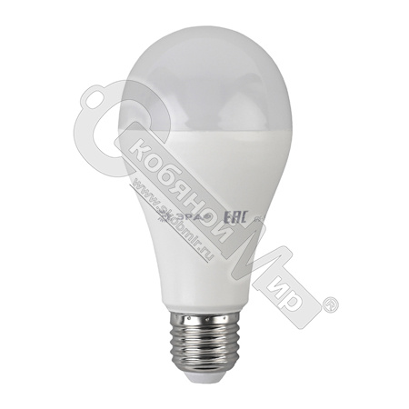 Лампочка светодиодная (груша) ЭРА STD LED A65-19W-840-E27, нейтральный белый свeт Лампочка светодиодная (груша) ЭРА STD LED A65-19W-840-E27, нейтральный белый свeт