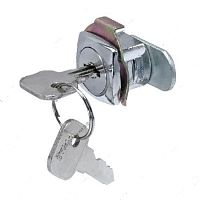 Замок почтовый секретный d=14 мм поворот 180°, ригель прямой Lпол.=30 мм, 0100 Замок почтовый секретный d=14 мм поворот 180°, ригель прямой Lпол.=30 мм, 0100