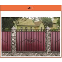 Секция забора МП прямой (цена за м2) Секция забора МП прямой (цена за м2)