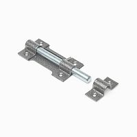 Засов накладной круглый Делга серый 35шт/уп Засов накладной круглый Делга серый 35шт/уп