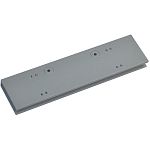 Монтажная пластина на цельностеклянную дверь д/DORMA TS 92, цвет-белый Монтажная пластина на цельностеклянную дверь д/DORMA TS 92, цвет-белый