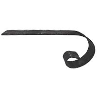 Окончание поручня Волна 40х4 мм 82 Окончание поручня Волна 40х4 мм 82