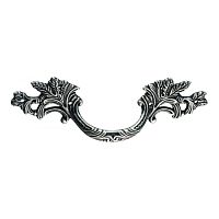 Ручка скоба классика 64 мм старое серебро BRASS, 15.136.02.16 FIL Ручка скоба классика 64 мм старое серебро BRASS, 15.136.02.16 FIL