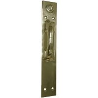 Ручка дверная скоба РДС-310 антич.бронза,левая /сплошная/ 
