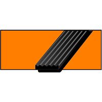 Уплотнитель SD-47 12х2 мм, черный, 150 м Уплотнитель SD-47 12х2 мм, черный, 150 м