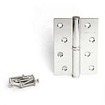 Петля левая 100х70 -В-Steel-CR-L Апекс хром, 00013692 Петля левая 100х70 -В-Steel-CR-L Апекс хром, 00013692