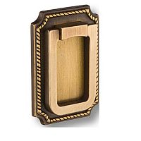 Ручка скоба на подложке BRASS, 3381.0065.001 Ручка скоба на подложке BRASS, 3381.0065.001