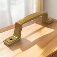 Ручка-скоба оконная РС-80-С золот.металлик (50) Ручка-скоба оконная РС-80-С золот.металлик (50)