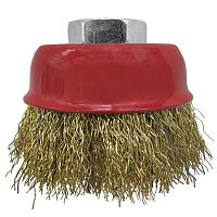 Корщетка-чашка 65 мм, латунная проволока, 7190065 Корщетка-чашка 65 мм, латунная проволока, 7190065