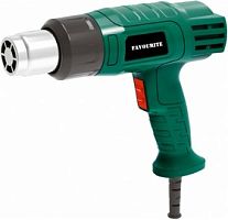 Фен промышленный FAVOURITE 2кВт, 2 режима, 400/600 град, 300/500 л/мин, FHGP2000, 807512/119102000 Фен промышленный FAVOURITE 2кВт, 2 режима, 400/600 град, 300/500 л/мин, FHGP2000, 807512/119102000