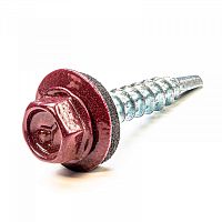 Саморез кровельный RAL3005 5,5х19 красное вино /50/ Саморез кровельный RAL3005 5,5х19 красное вино /50/