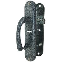 Ручка на планке РДП-2-006/В-42С-АС-П  антик сереб. прав.с верт./15/