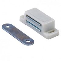 Защелка мебельная магнитная 45 мм, белый, 002379 (106) / 21570 / 21707 / 804А /50/ Защелка мебельная магнитная 45 мм, белый, 002379 (106) / 21570 / 21707 / 804А /50/