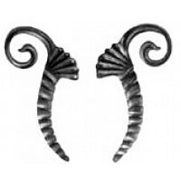 Лист штампованный пара 130х220х2 мм 19-1065 Лист штампованный пара 130х220х2 мм 19-1065