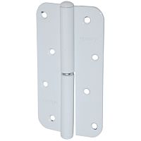 Петля накладная ПН1-130 правая, белый полимер., 722 Петля накладная ПН1-130 правая, белый полимер., 722