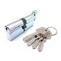 Цилиндр +верт.хром 90мм СК 5190 RF /120/120/ Цилиндр +верт.хром 90мм СК 5190 RF /120/120/