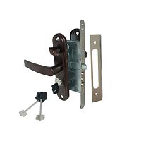 Замок врезной САМ 9-8Па Медь 088010 Замок врезной САМ 9-8Па Медь 088010