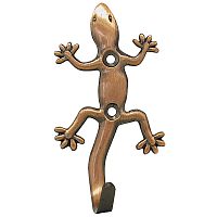 Крючок 1 рожковый "Ящерица", медь, 1330 Крючок 1 рожковый "Ящерица", медь, 1330