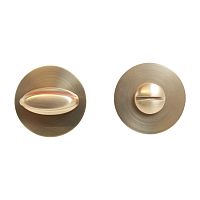 Завертка сантехническая к ручкам ALLUR ART COLLECTION BK-R2 MSG(71170) итал. матовое золото 15 642 Завертка сантехническая к ручкам ALLUR ART COLLECTION BK-R2 MSG(71170) итал. матовое золото 15 642