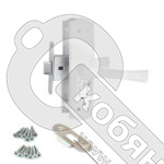 Защелка с фиксацией Avers ЗЩ1Д-2-6 (белый) 00020994 фото 2 Защелка с фиксацией Avers ЗЩ1Д-2-6 (белый) 00020994 фото 2