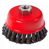 Корщетка-чашка 150 мм, стальная витая проволока, 7170150*** Корщетка-чашка 150 мм, стальная витая проволока, 7170150***