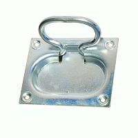 Ручка откидная скрытая 100х80 мм, цинк /50/ Ручка откидная скрытая 100х80 мм, цинк /50/