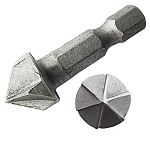 Зенкер конический 13 мм, хвостовик под биту, 36438 Зенкер конический 13 мм, хвостовик под биту, 36438