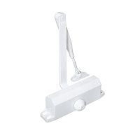 Доводчик DOORLOCK DL77N EN4/5 (90-125 кг), морозостойкий до -35, белый 75541 ТМ Доводчик DOORLOCK DL77N EN4/5 (90-125 кг), морозостойкий до -35, белый 75541 ТМ