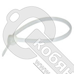 Хомут-стяжка, нейлон, белый 2,0х100 /100/ фото 2 Хомут-стяжка, нейлон, белый 2,0х100 /100/ фото 2